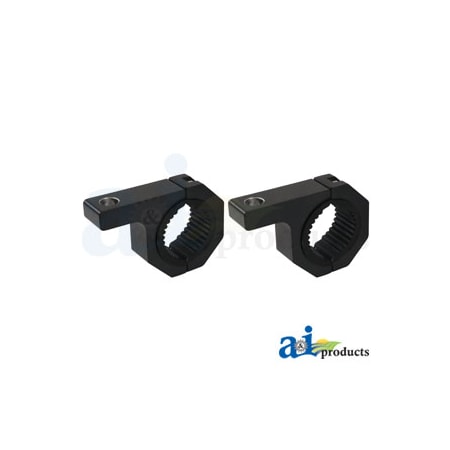 A & I Products Light Horizontal Bar Clamp, Cast Aluminum w/ Rubber Inserts (1", 1.50", 1.75", 2") 7"x5"x4" A-LBS200H